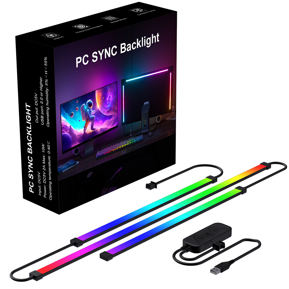 Ambient Lighting Decor For Room - Светодиодная лента RGB для подсветки телевизора,