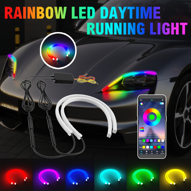 Lighting Bolt Decor - 2 шт. 30/45/60 см DRL светодиодные