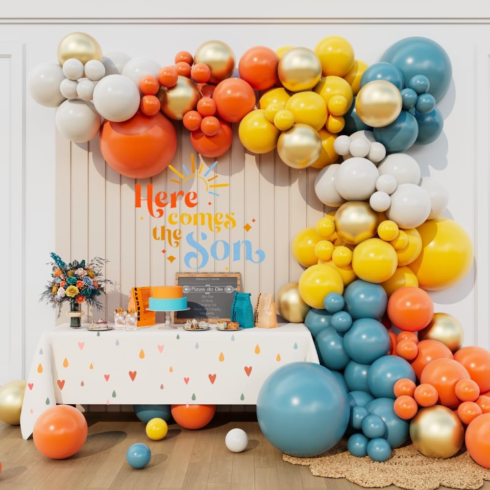 Orange Lighting Decor - Синий, Желтый, Оранжевый. Набор для создания