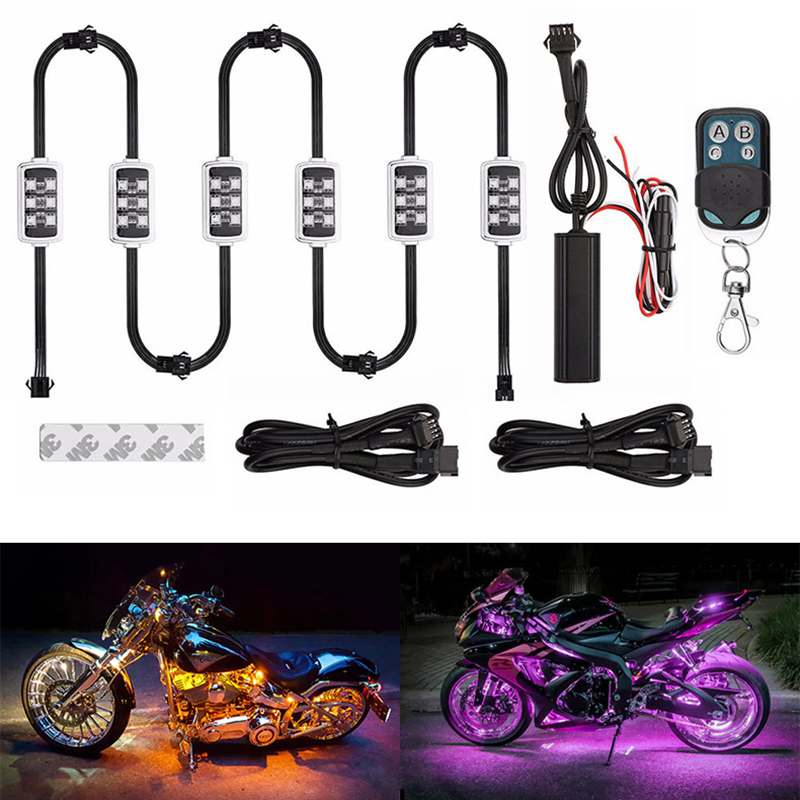 Lighting Bolt Decor - Умная Светодиодная лента Niscarda для мотоцикла,