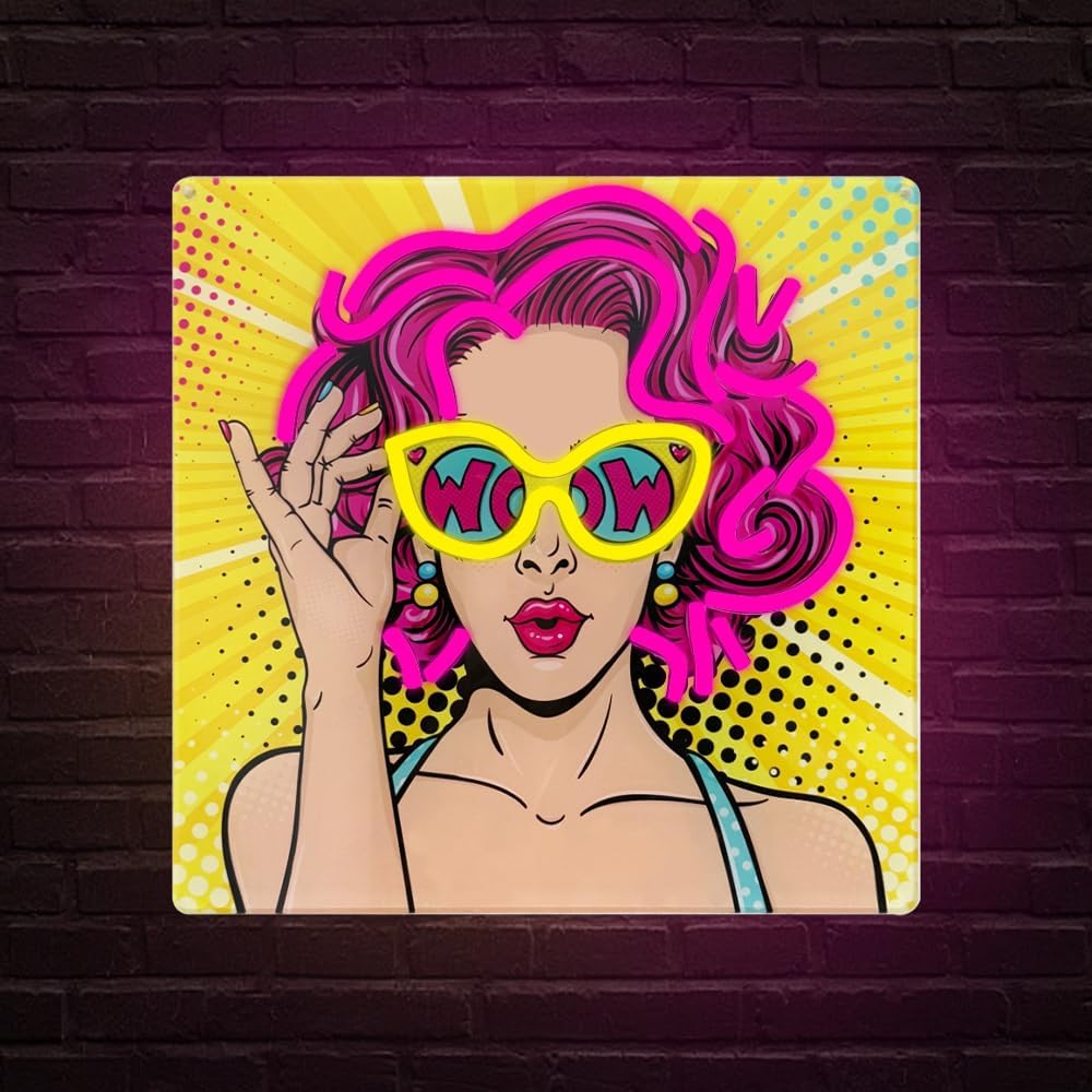 Неоновые вывески «Wow Lady» дл – обзор и цена Lighting Decor Wow