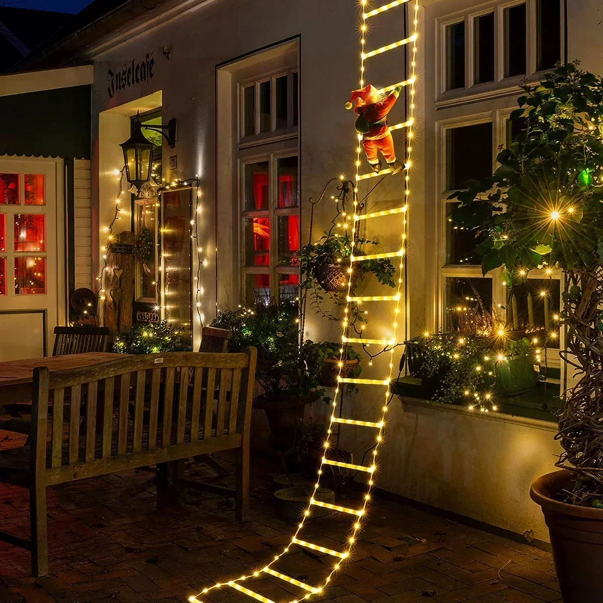 Светодиодный лестница для Деда – обзор и цена Lighting Tree Decor