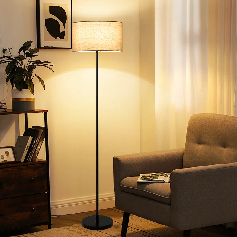 Современный простой тканевый с – обзор и цена Floor Lamp Tripod