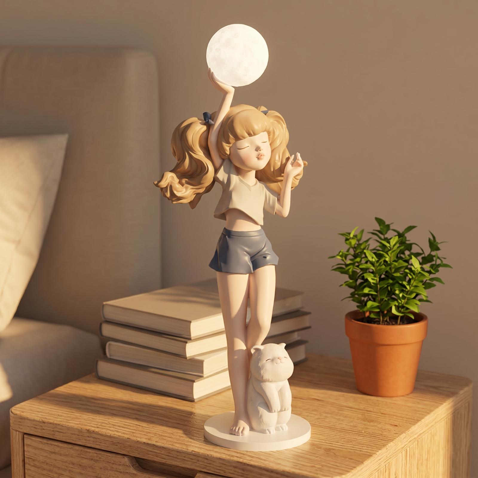 Элегантная фигурка-лампа в вид – обзор и цена Ambient Lighting Decor For Room