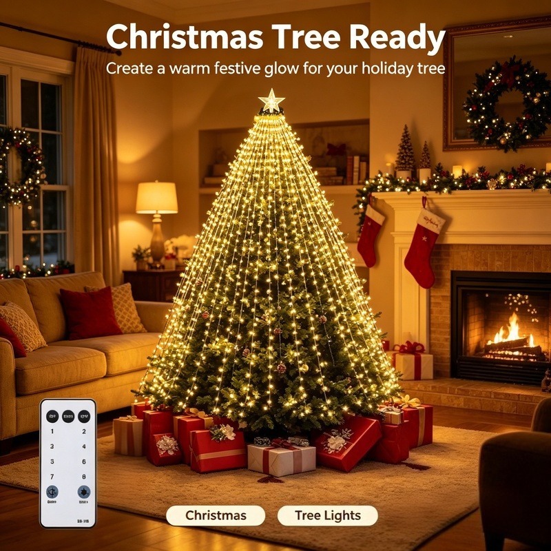 Светодиодные гирлянды USB, вод – обзор и цена Lighting Tree Decor
