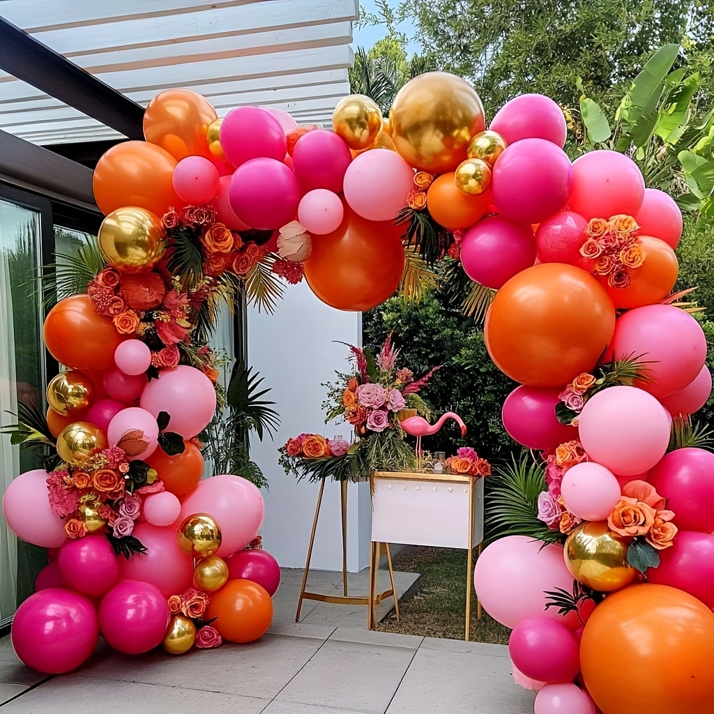 Гирлянда из 126 шаров в ярко-р – обзор и цена Orange Lighting Decor