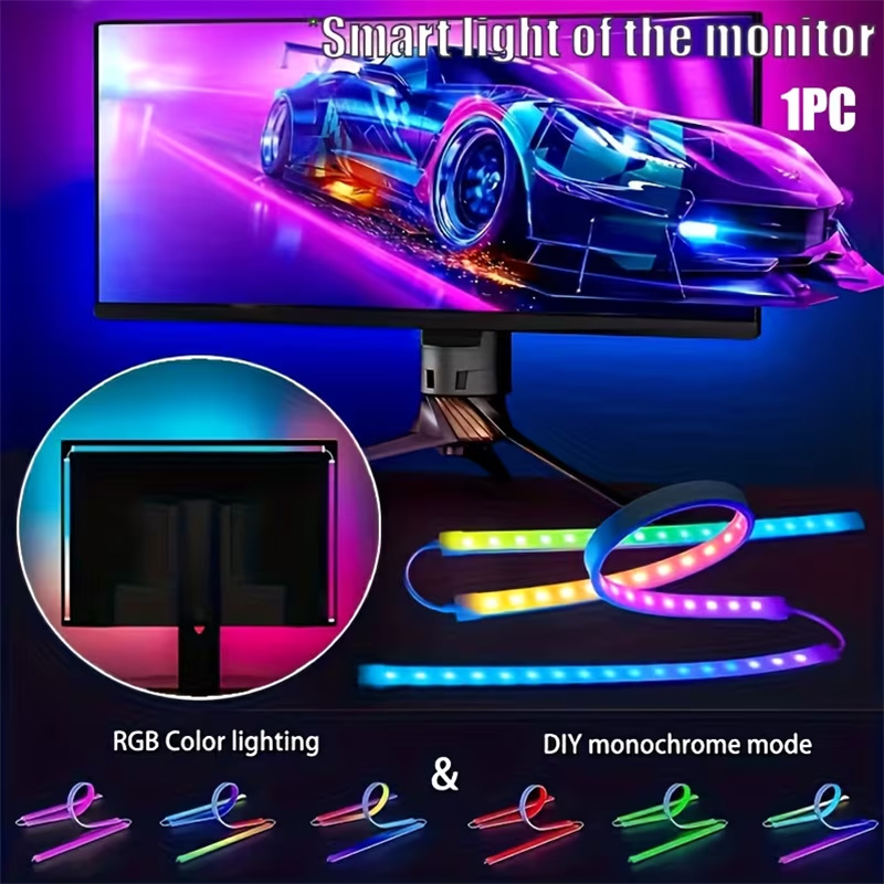 Светодиодная RGB-лента для игр – обзор и цена Ambient Lighting Decor For Room