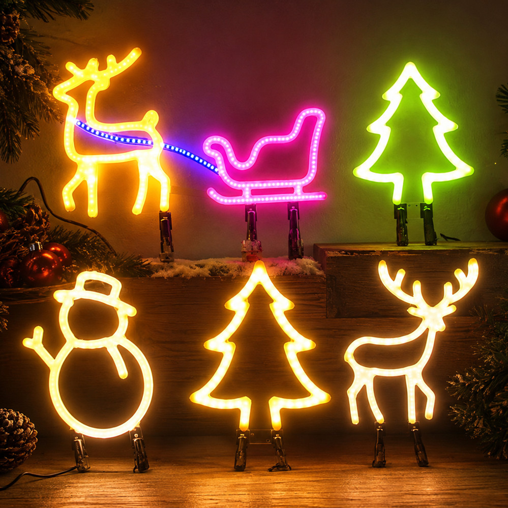 Рождественское украшение: свет – обзор и цена Lighting Tree Decor
