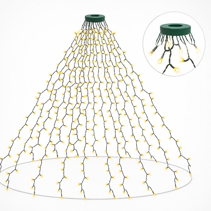 Водонепроницаемые USB-гирлянды – обзор и цена Lighting Tree Decor