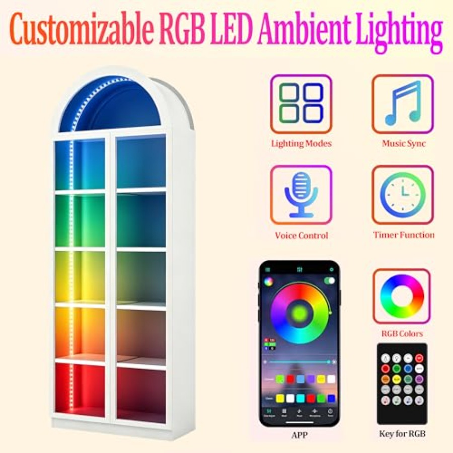 Арочная витрина для гостиной и – обзор и цена Lighting & Home Decor Studio