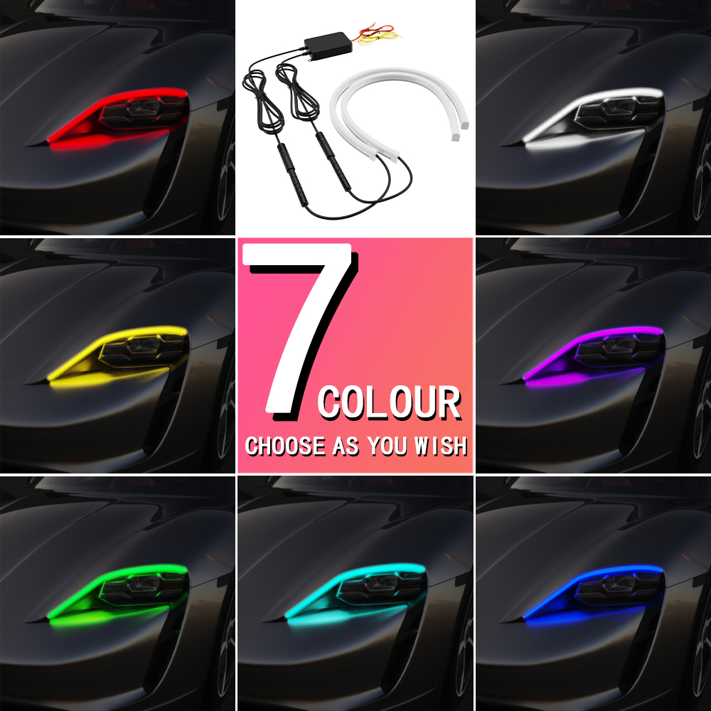 2 шт. 30/45/60 см DRL светодио – обзор и цена Lighting Bolt Decor