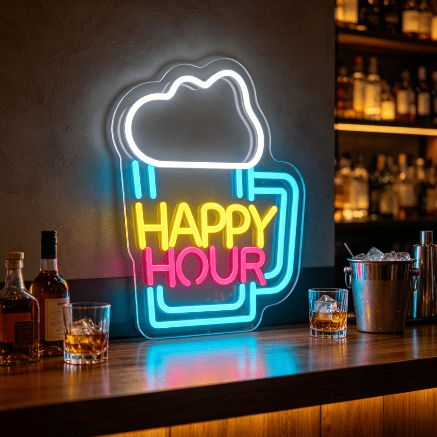 Светодиодный настенный светиль – обзор и цена Decor Lighting Opening Hours