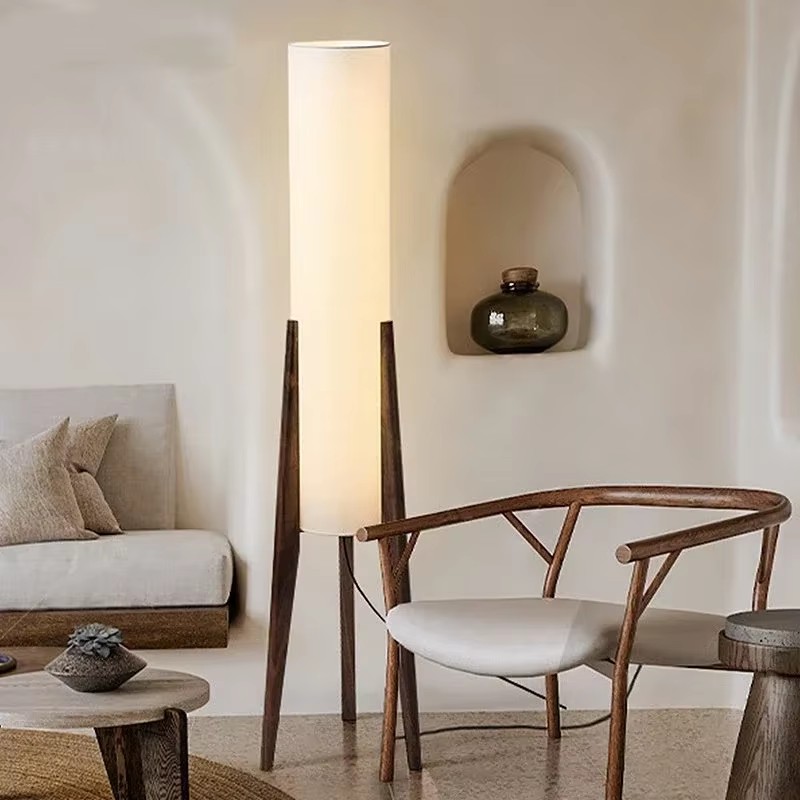 Японский деревянный торшер в с – обзор и цена Floor Lamp Tripod