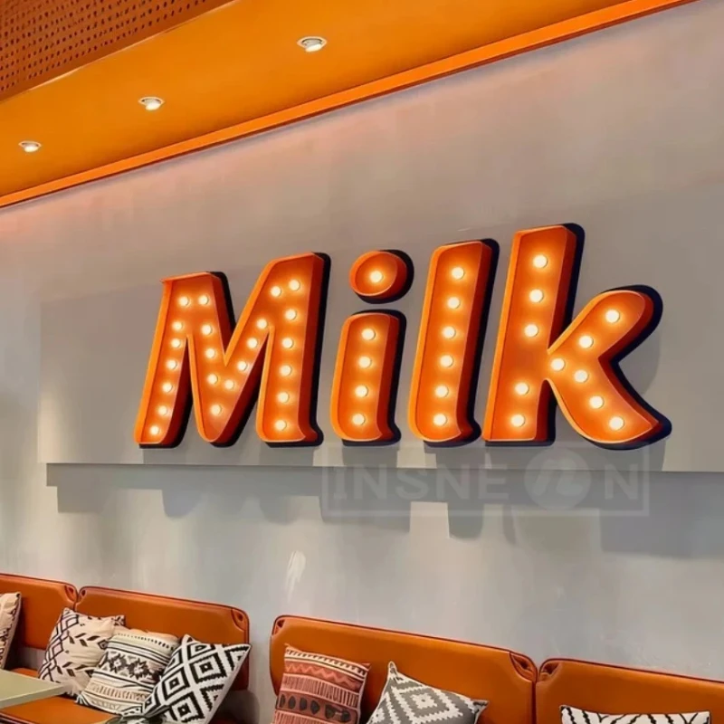 Металлические световые буквы н – обзор и цена Lighting Metal Wall Decor