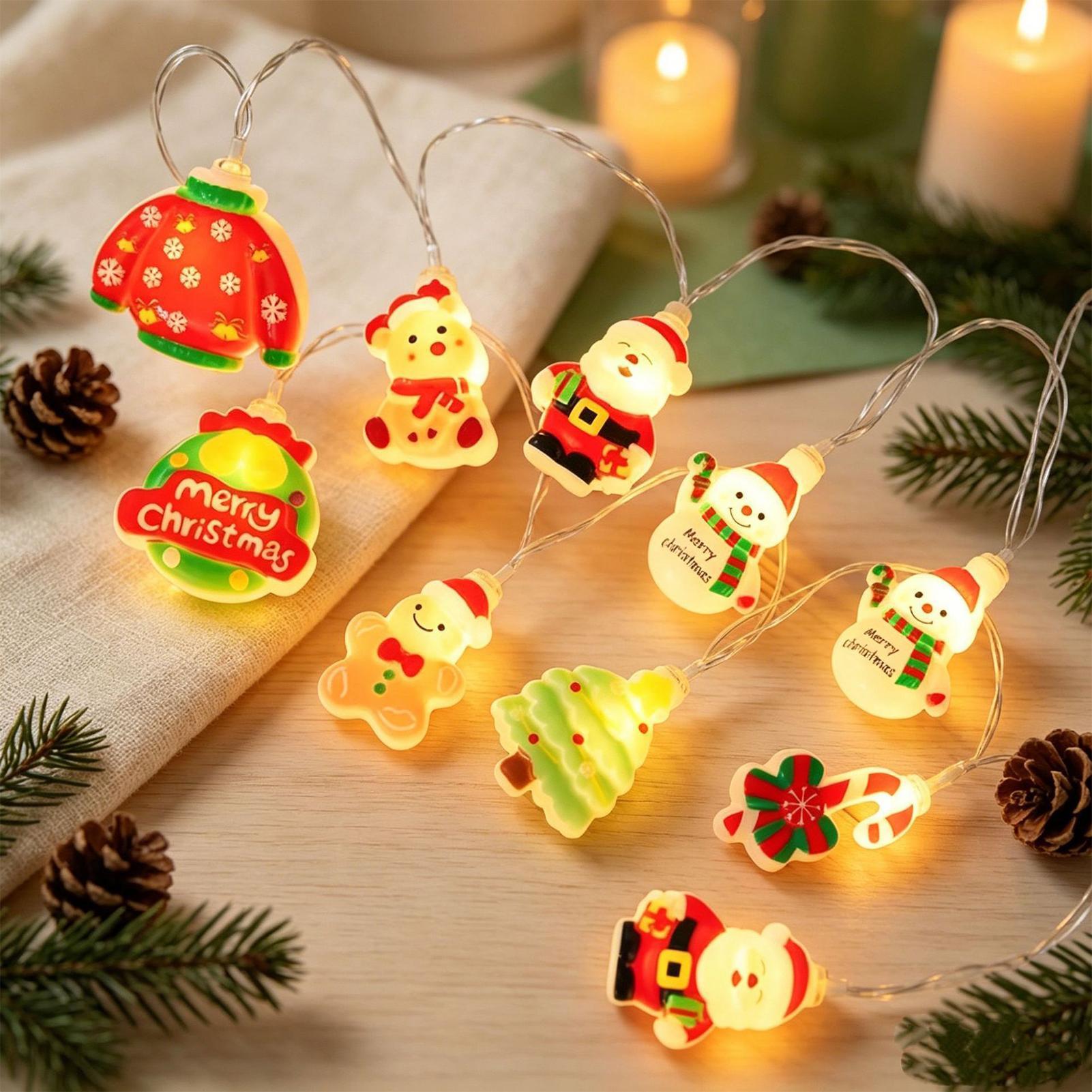 Светодиодная гирлянда с Санта- – обзор и цена Lighting Tree Decor